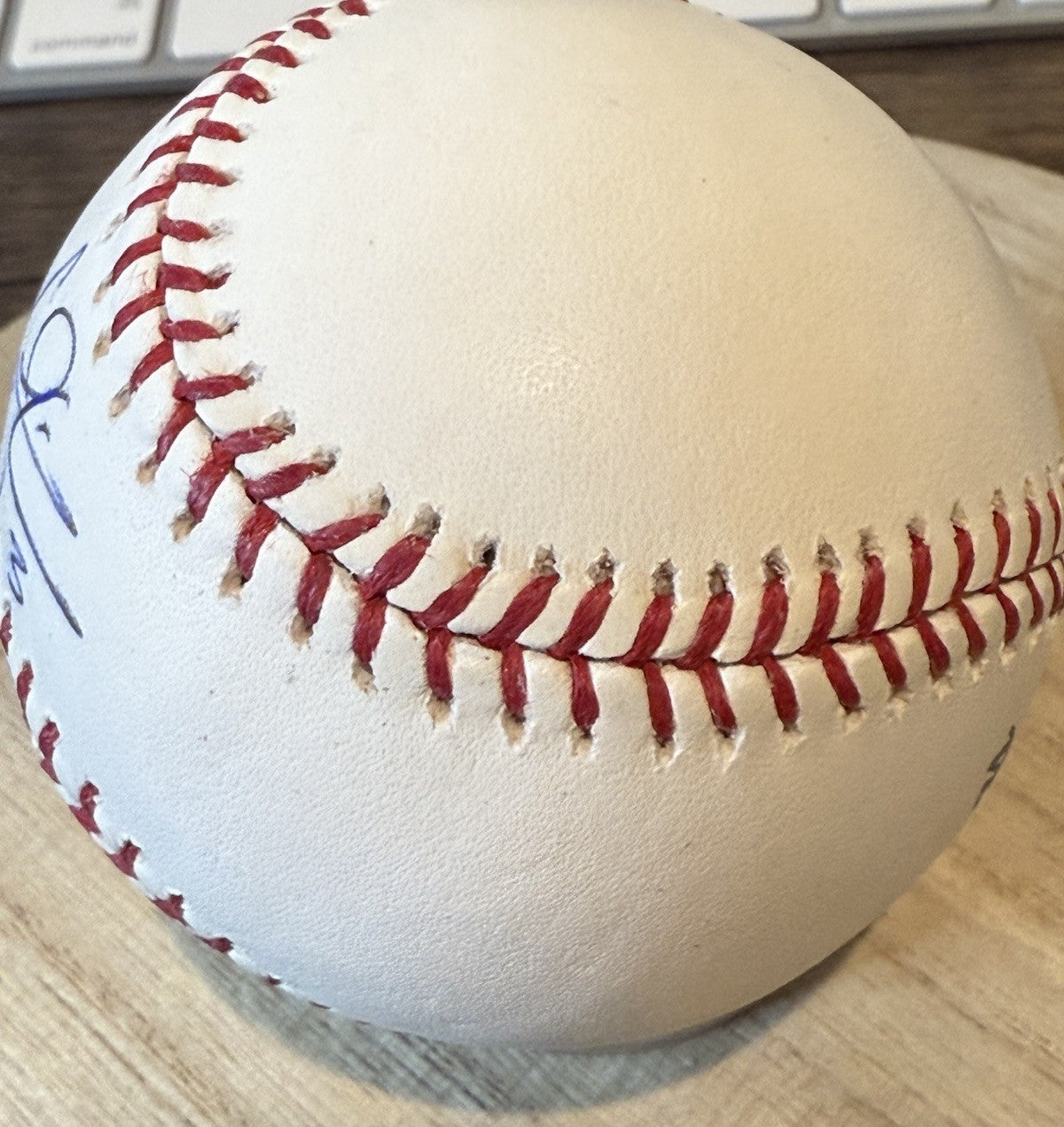 Chris Taylor Autographed Official MLB Baseball. LA Dodgers