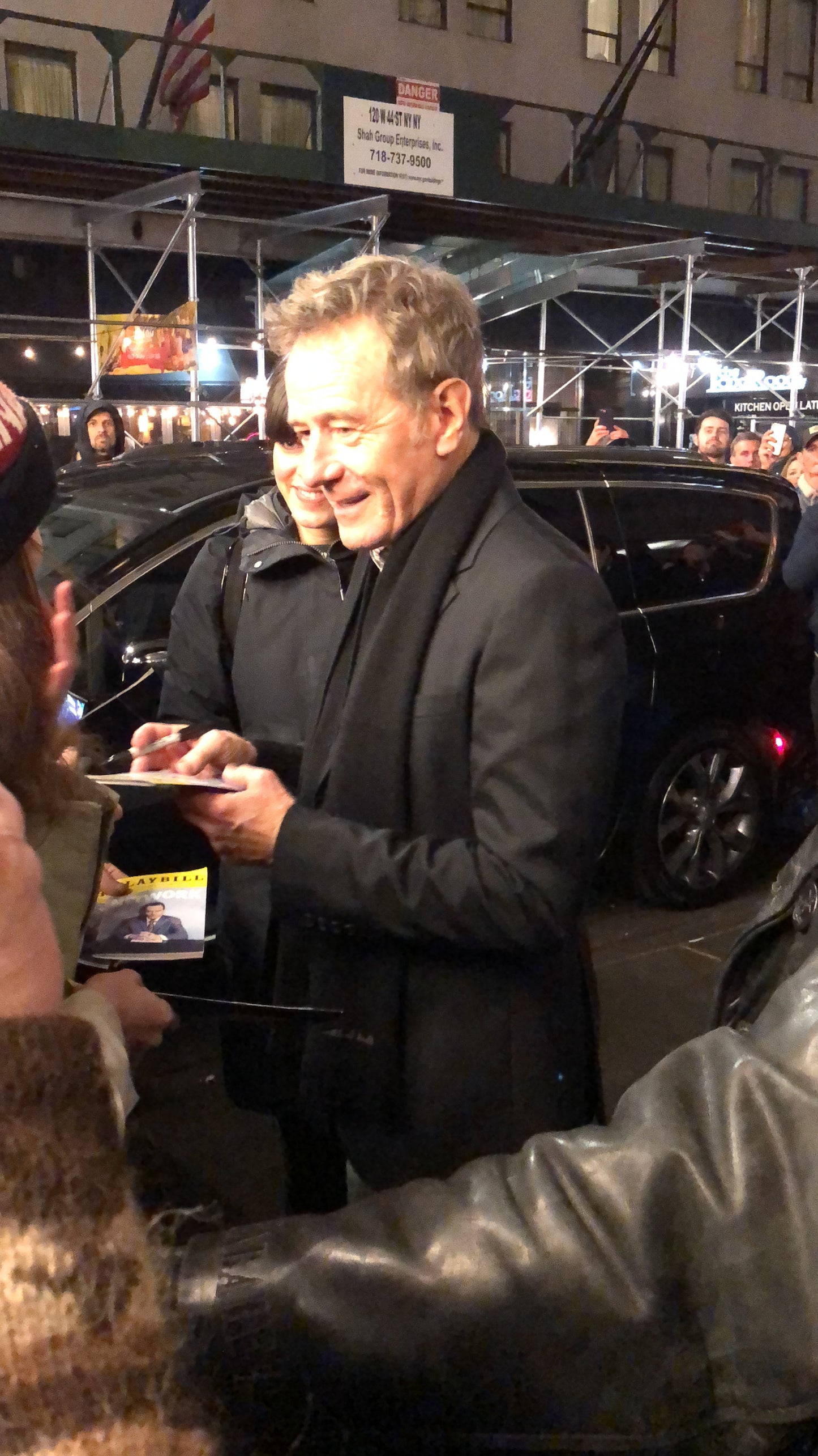 Bryan Cranston Autographed Playbill "Network" Broadway Show