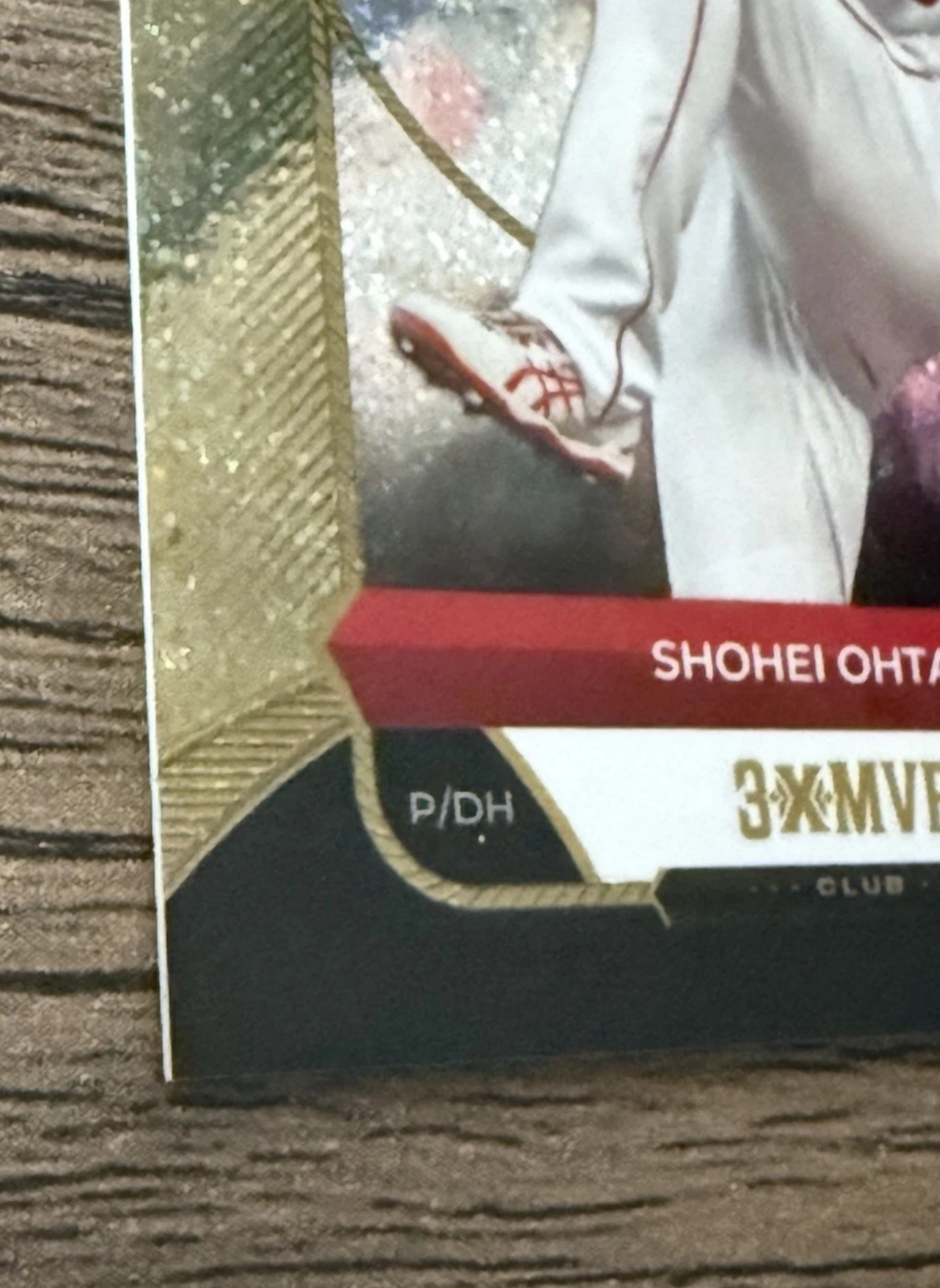 2025 Topps Welcome to the Club: 3x MVP Gold Stardust /50 Shohei Ohtani #1
