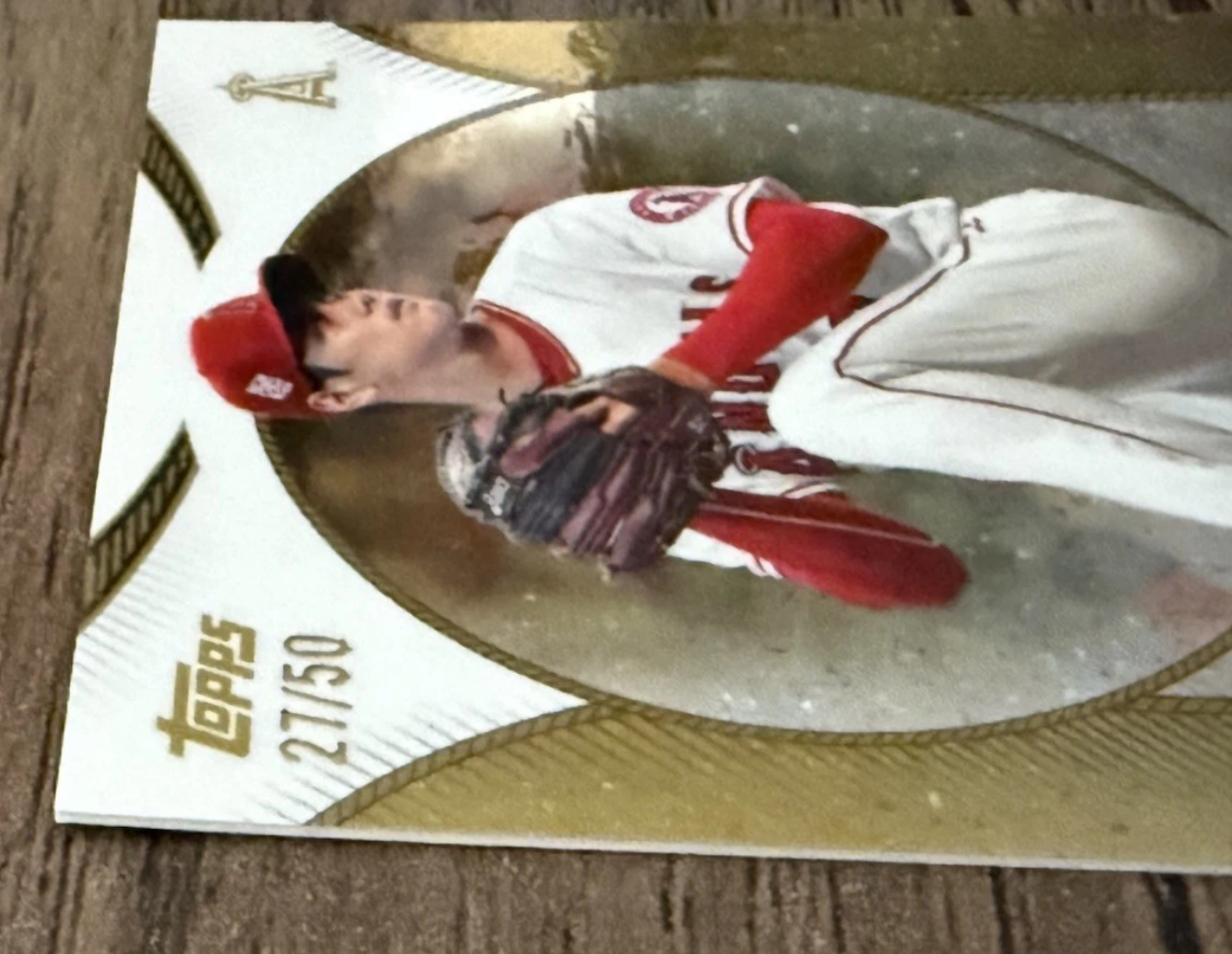2025 Topps Welcome to the Club: 3x MVP Gold Stardust /50 Shohei Ohtani #1