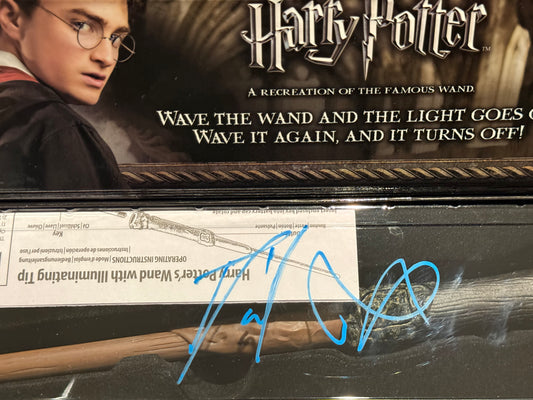 Daniel Radcliffe Harry Potter Autographed Signed Noble Wand.