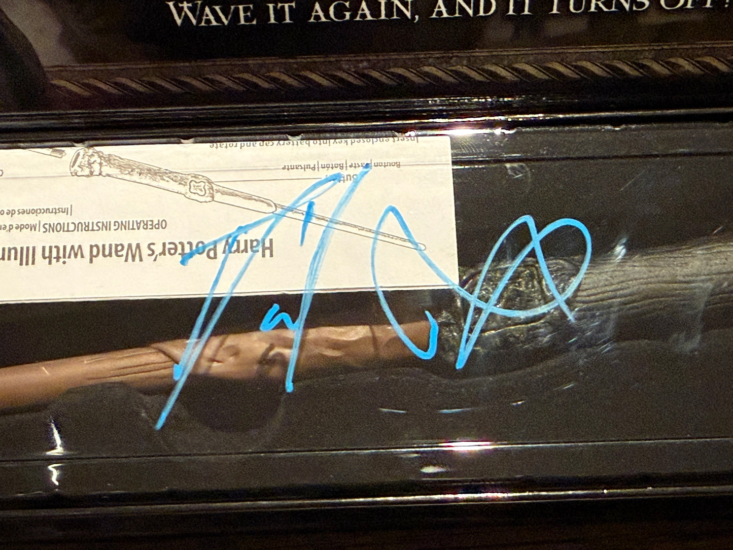 Daniel Radcliffe Harry Potter Autographed Signed Noble Wand.