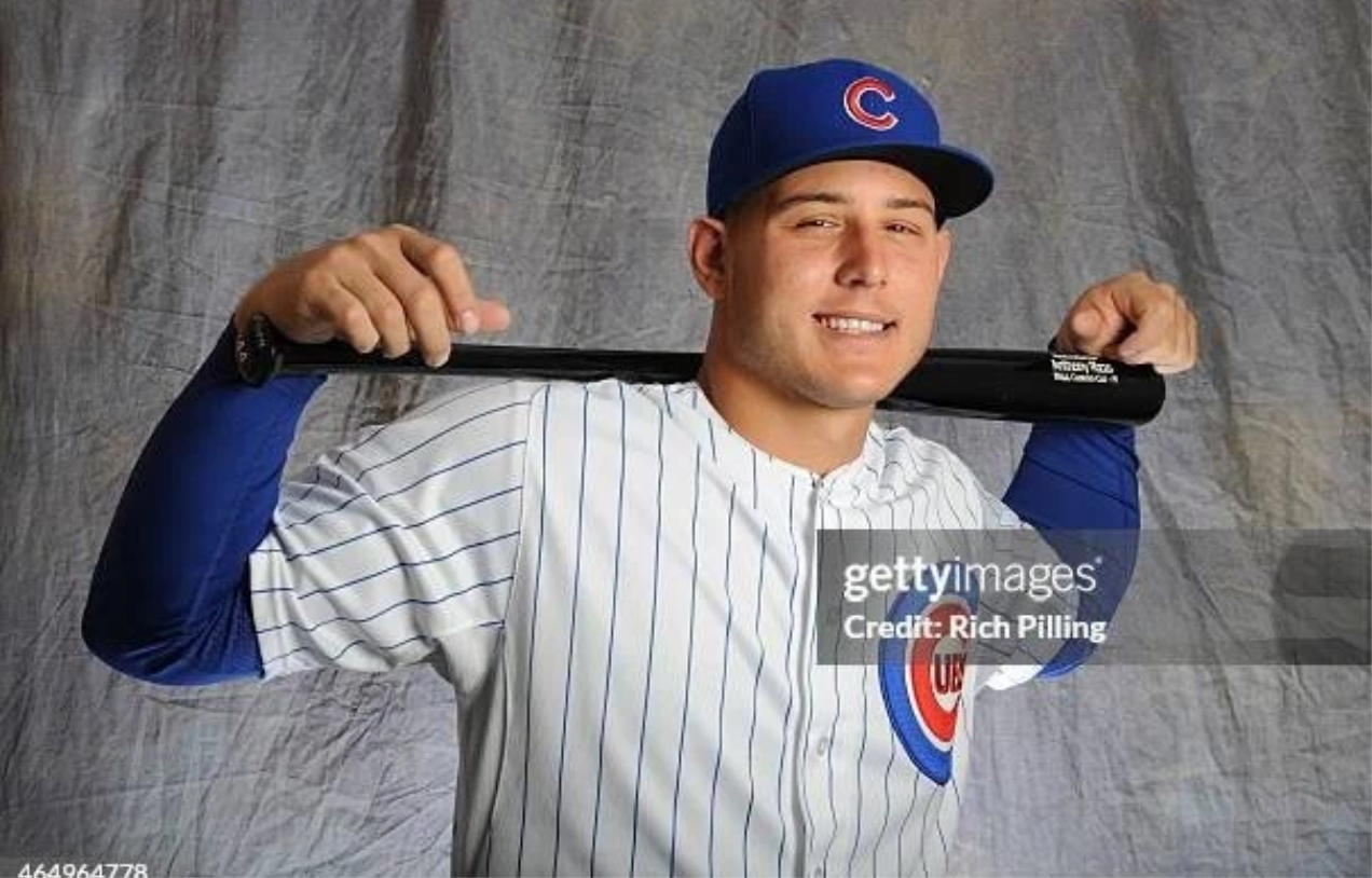 Anthony Rizzo  Autographed Game Used Bat 2015  Uncracked JSA LOA Cubs&Yankees.