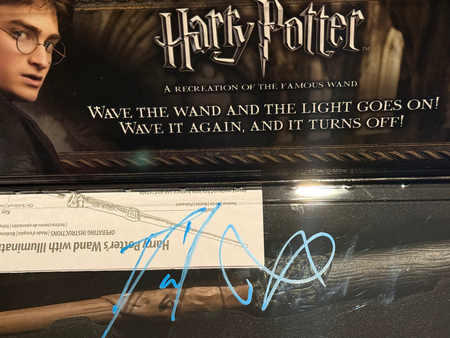 Daniel Radcliffe Harry Potter Autographed Signed Noble Wand.