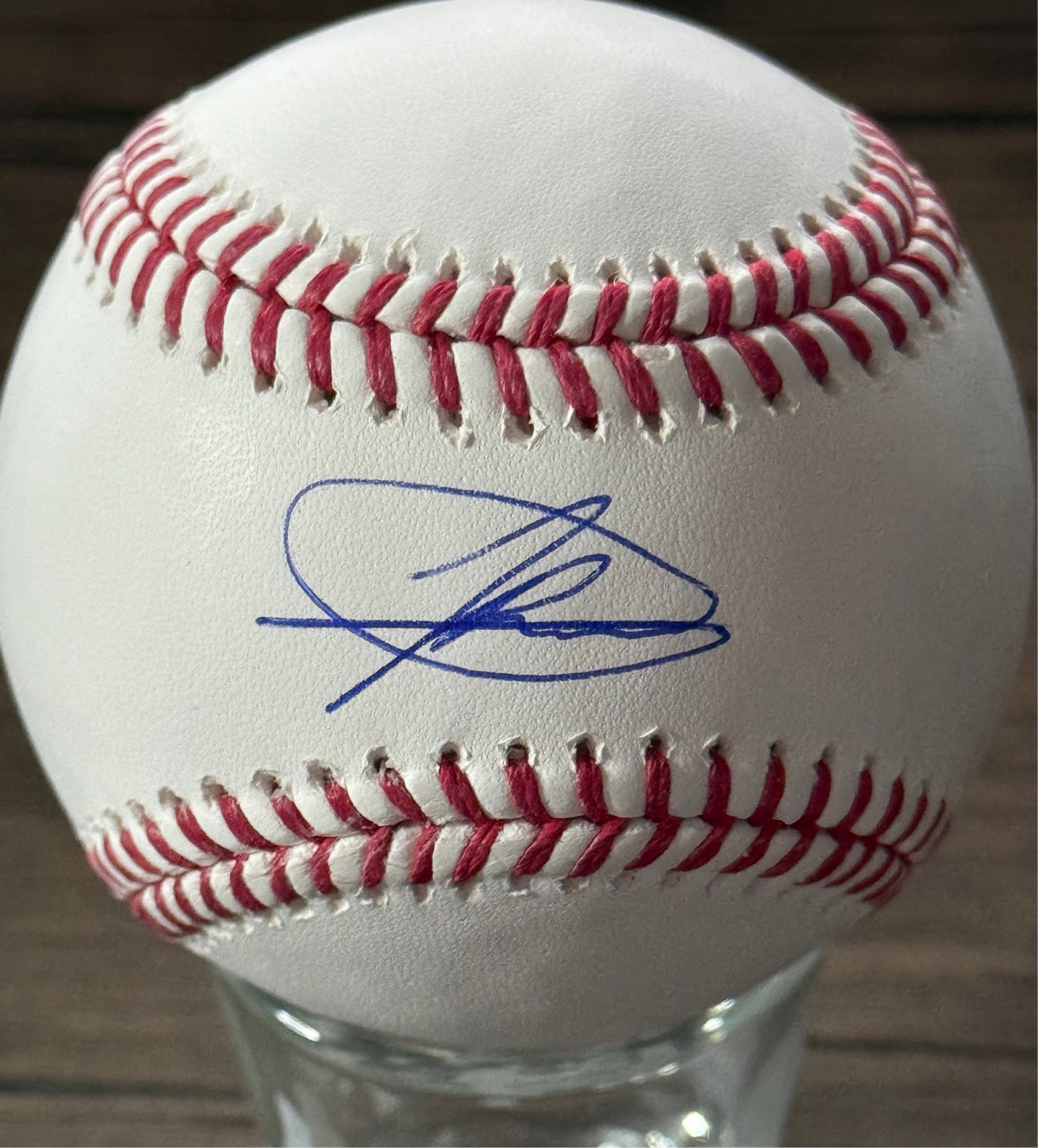 Jasson Domínguez Autographed Baseball ( No certification.)