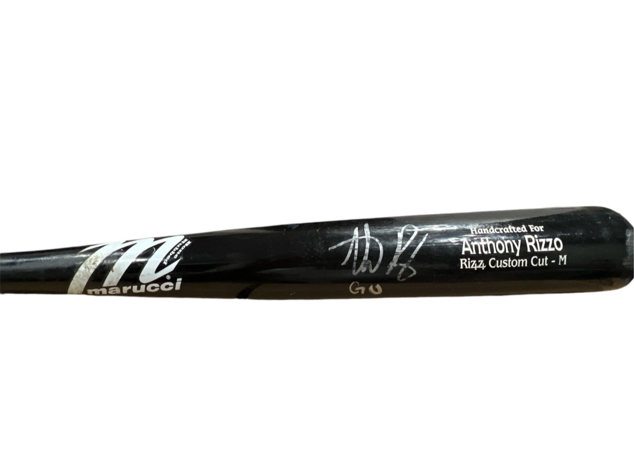 Anthony Rizzo  Autographed Game Used Bat 2015  Uncracked JSA LOA Cubs&Yankees.
