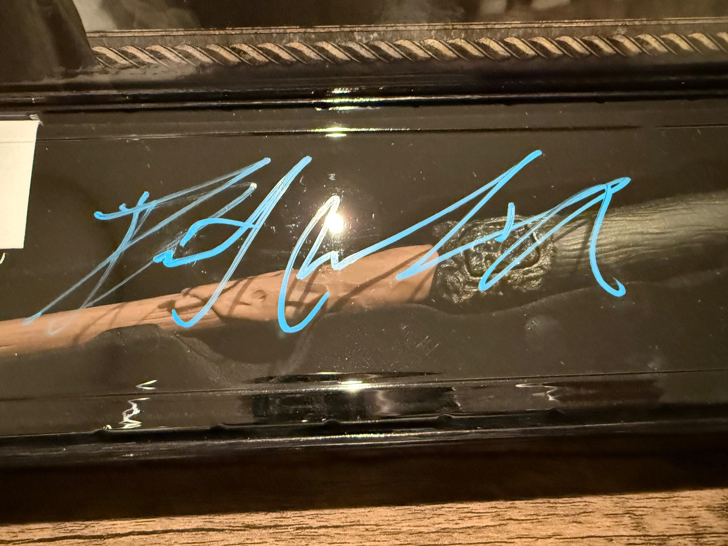 Daniel Radcliffe Signed HARRY POTTER Autographed Illuminating Wand.(Blue)