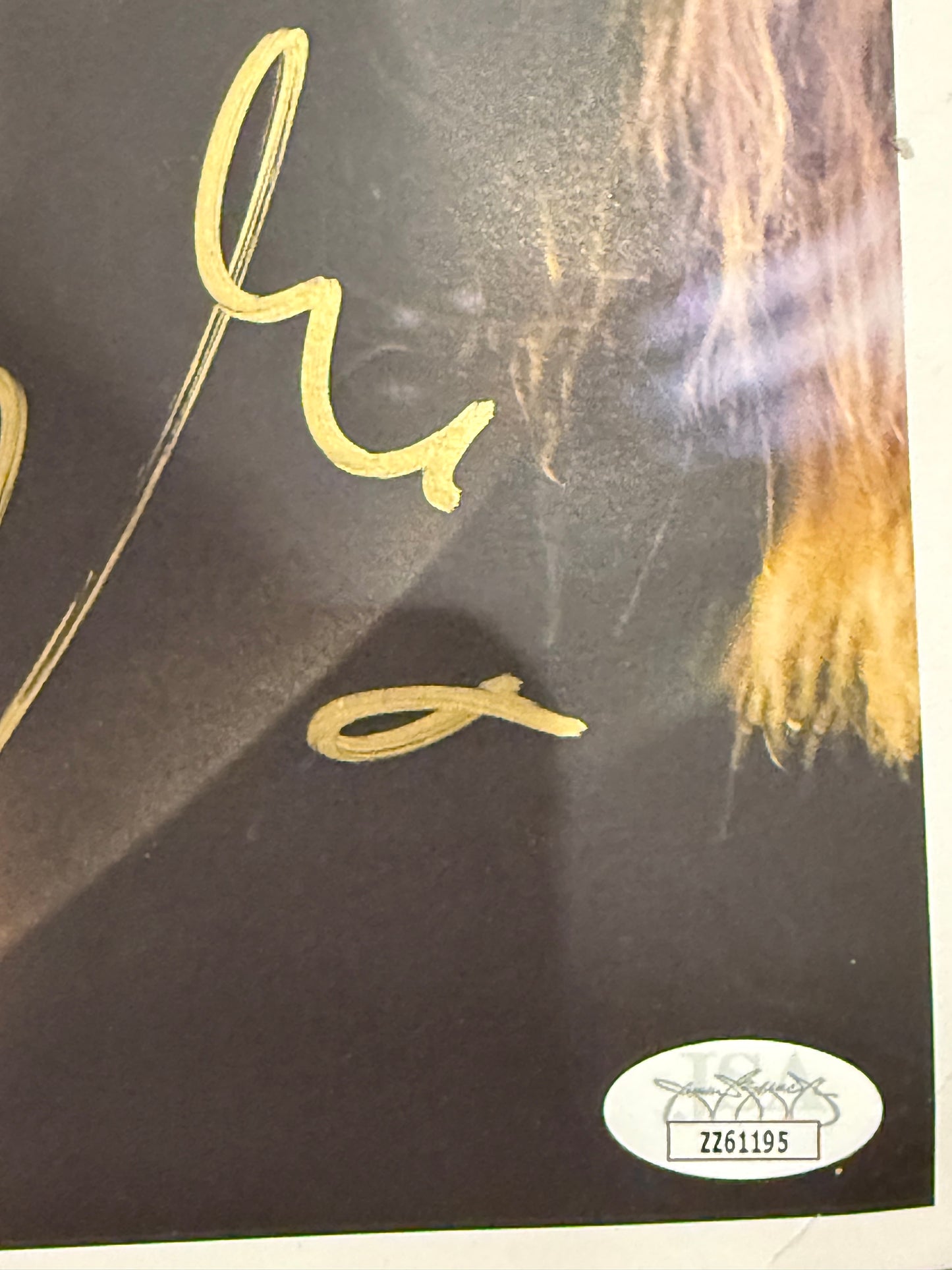 Adele Autographed 12x12 Photo (JSA Authenticated)