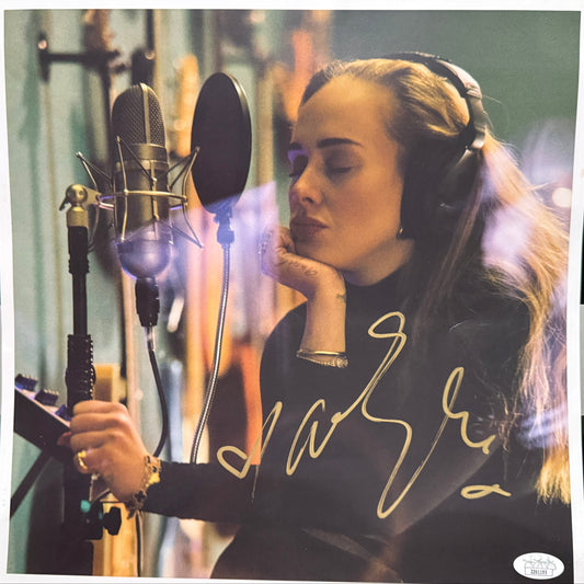 Adele Autographed 12x12 Photo (JSA Authenticated)