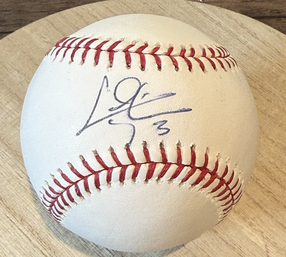 Chris Taylor Autographed Official MLB Baseball. LA Dodgers