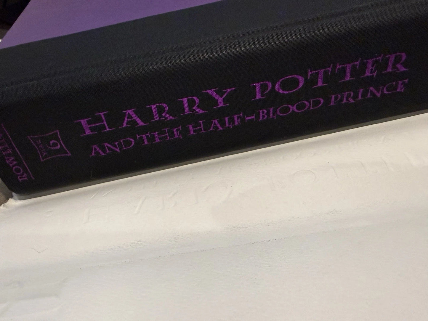 Daniel Radcliffe Signed Harry Potter The Half-Blood Prince Book. (IP)