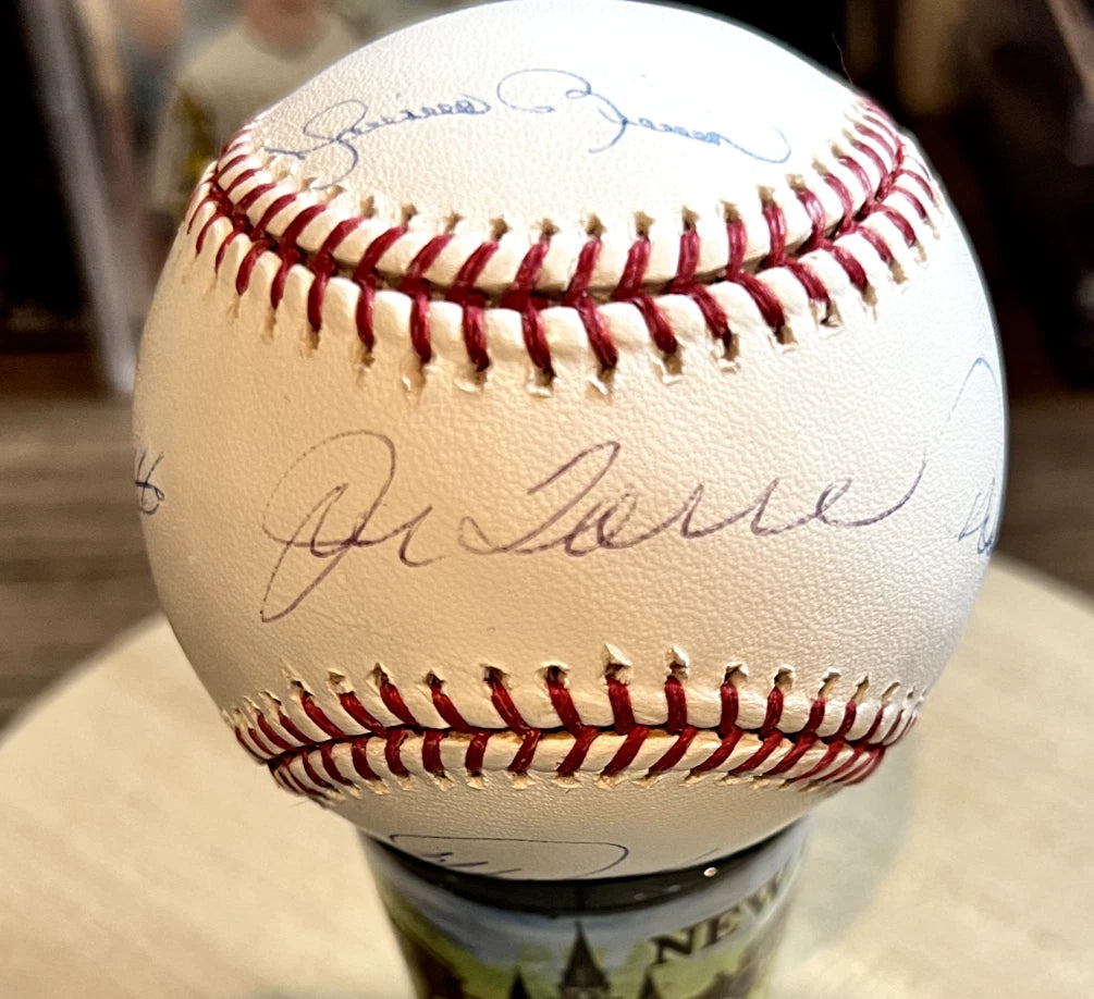 NY YANKEES CORE FOUR SIGNED PETTITTE, JETER, RIVERA POSADA, TORRE AUTH BY JSA