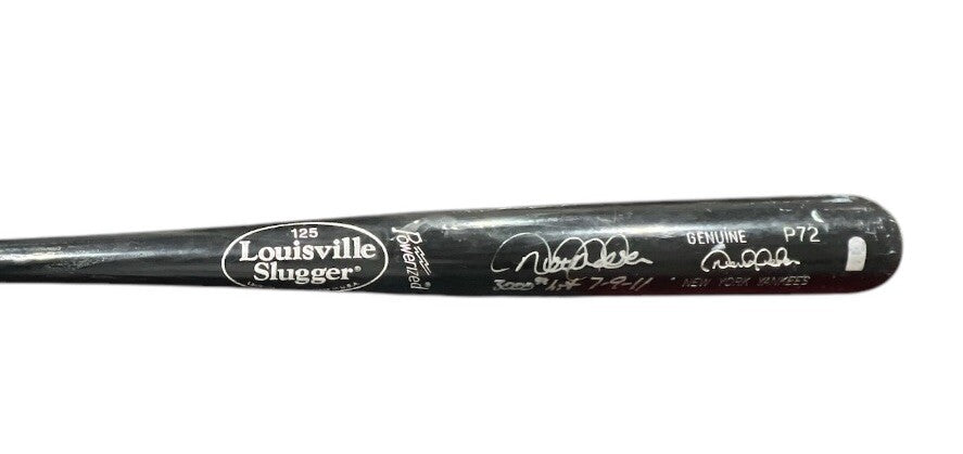 Derek Jeter Autographed Game Used Baseball Bat P72 New York Yankees.