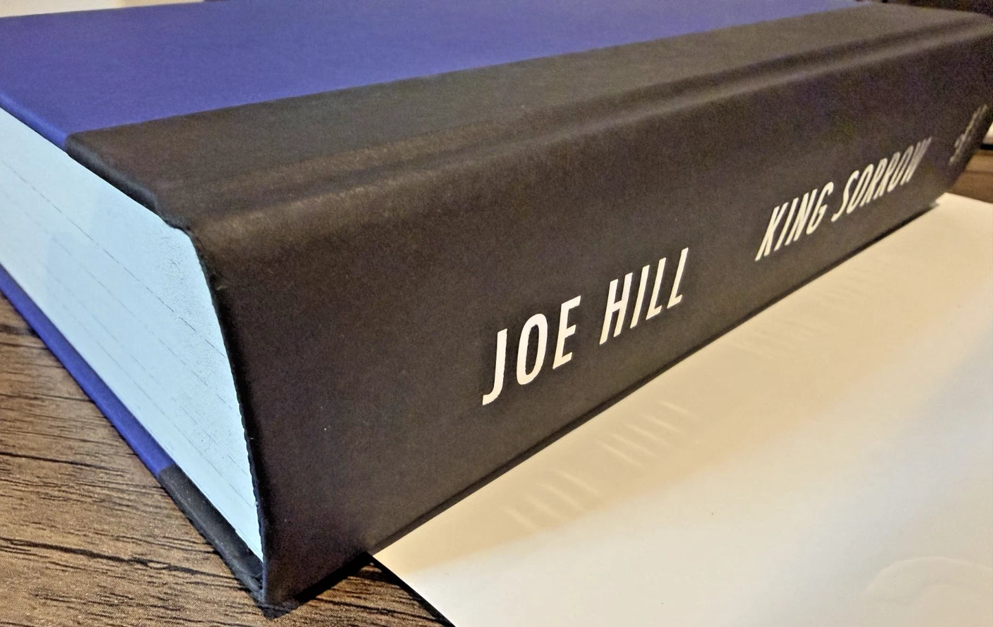 King Sorrow by Joe Hill SIGNED 1st HC DJ 2025 (with Doodle)