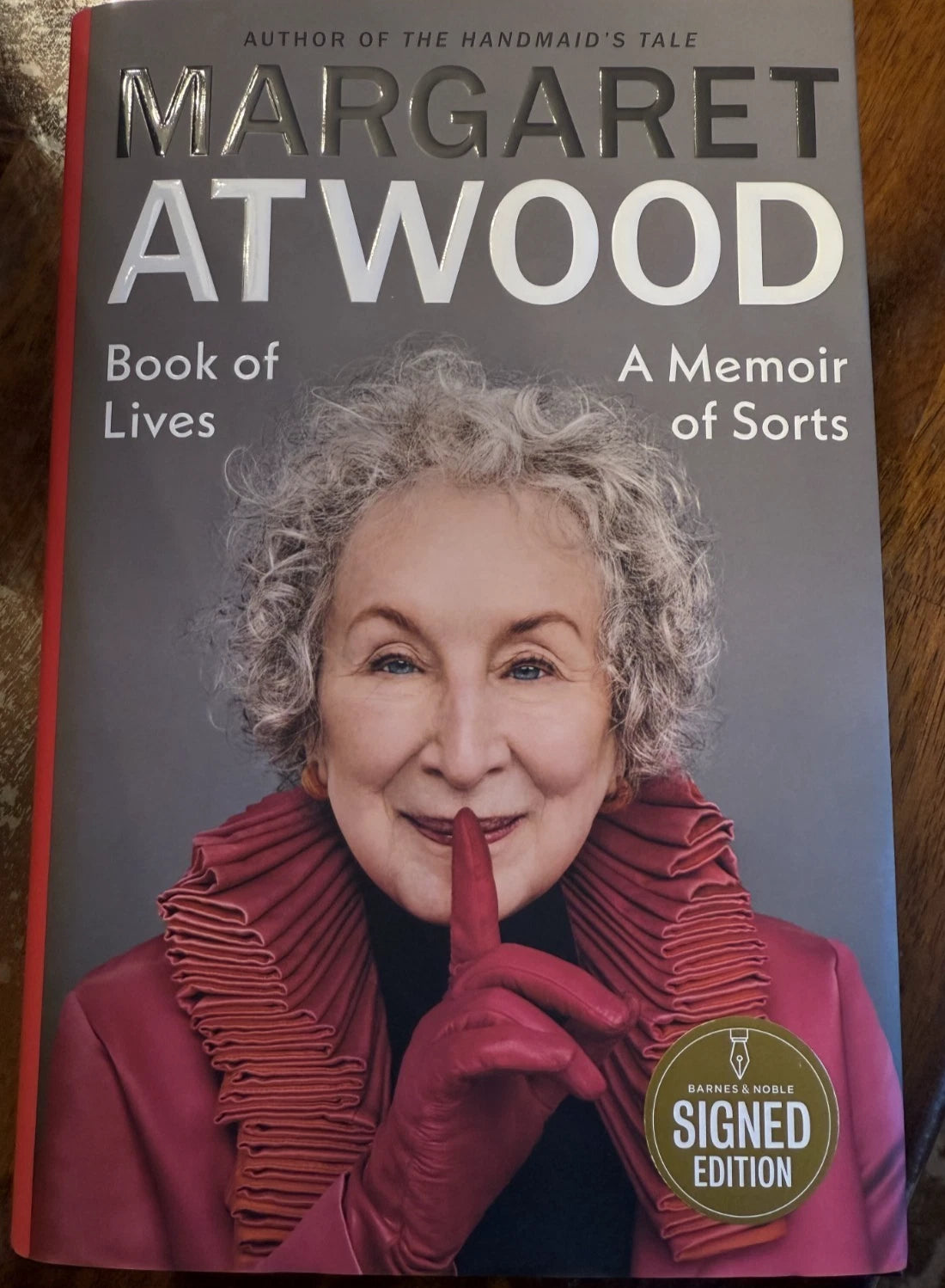 SIGNED Book of Lives: A Memoir of Sorts by Margaret Atwood Hardcover HC Book!