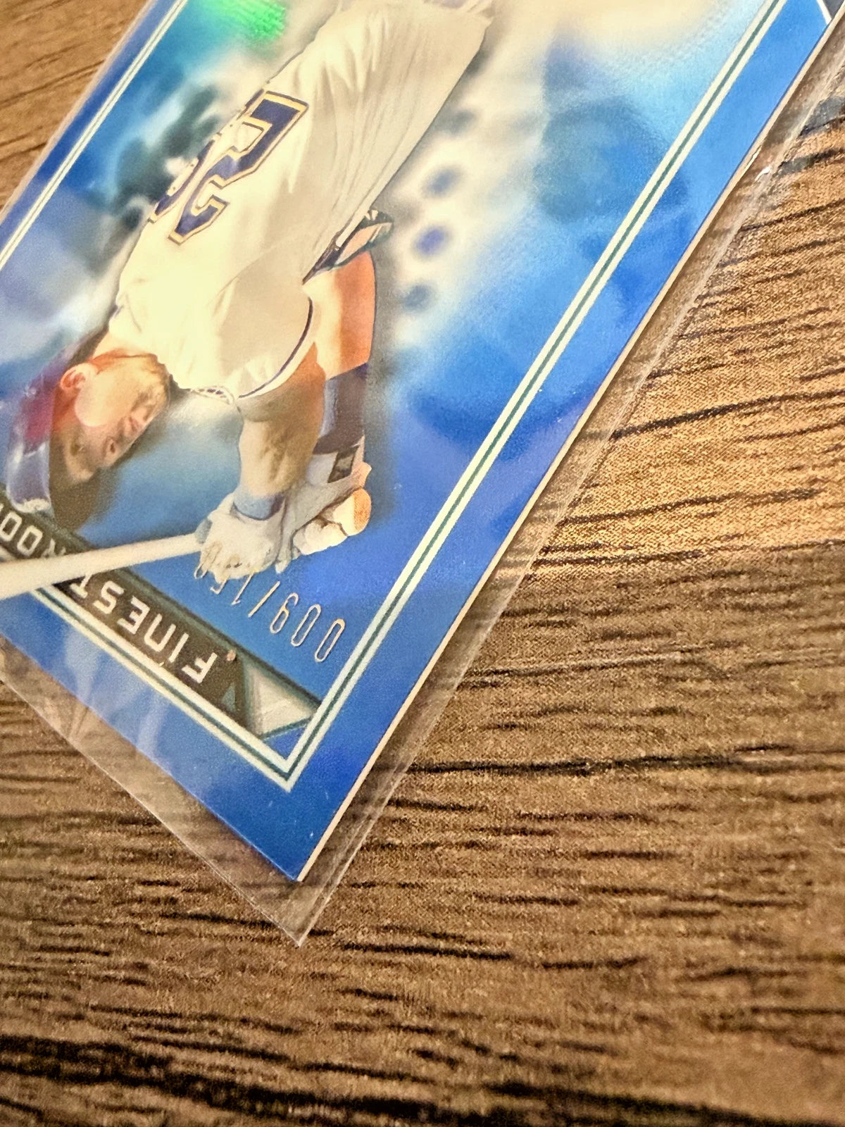 2022 Finest Cal Raleigh Rookie Design Variation Auto Blue Refractor /150 RC