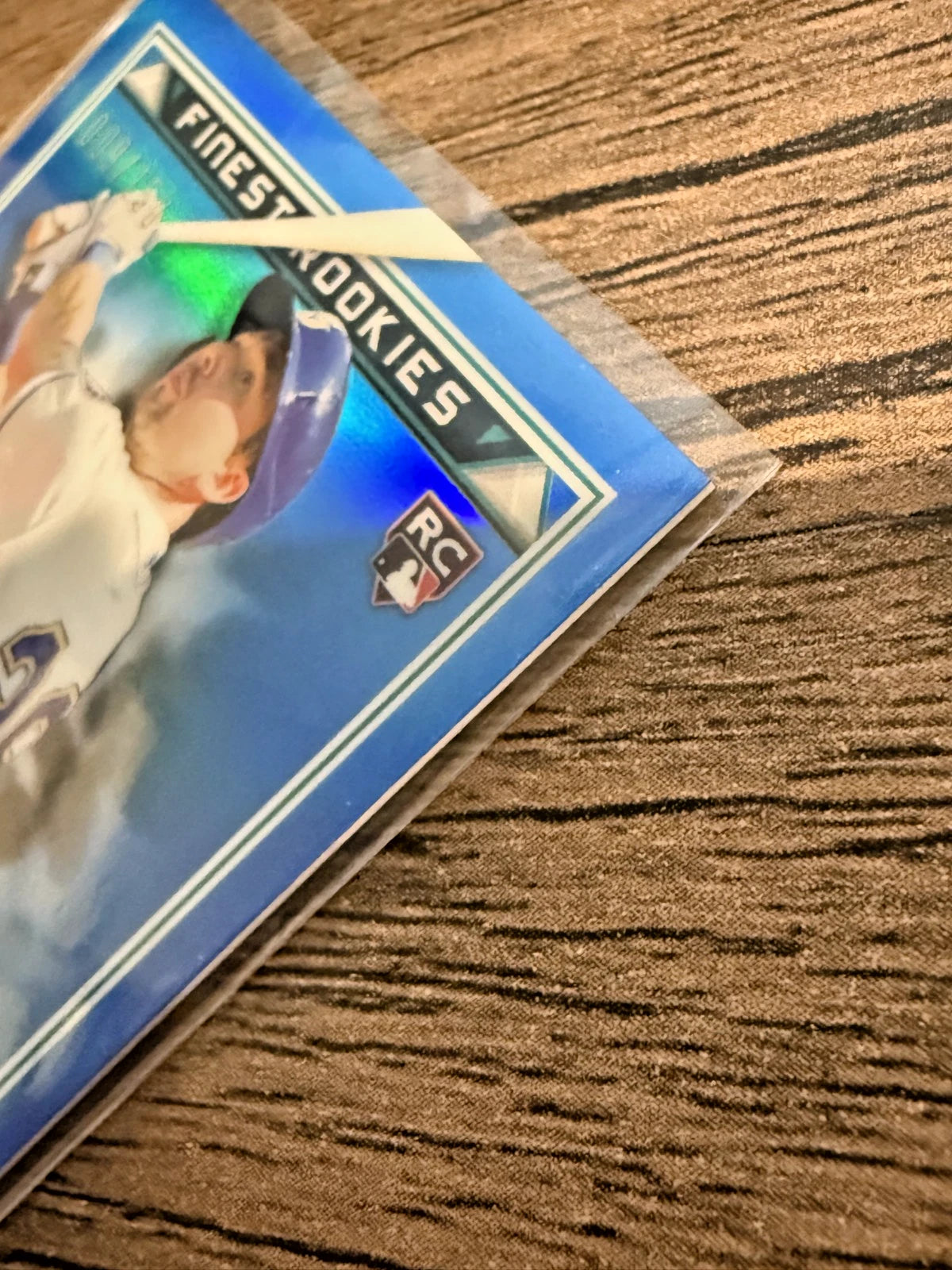 2022 Finest Cal Raleigh Rookie Design Variation Auto Blue Refractor /150 RC