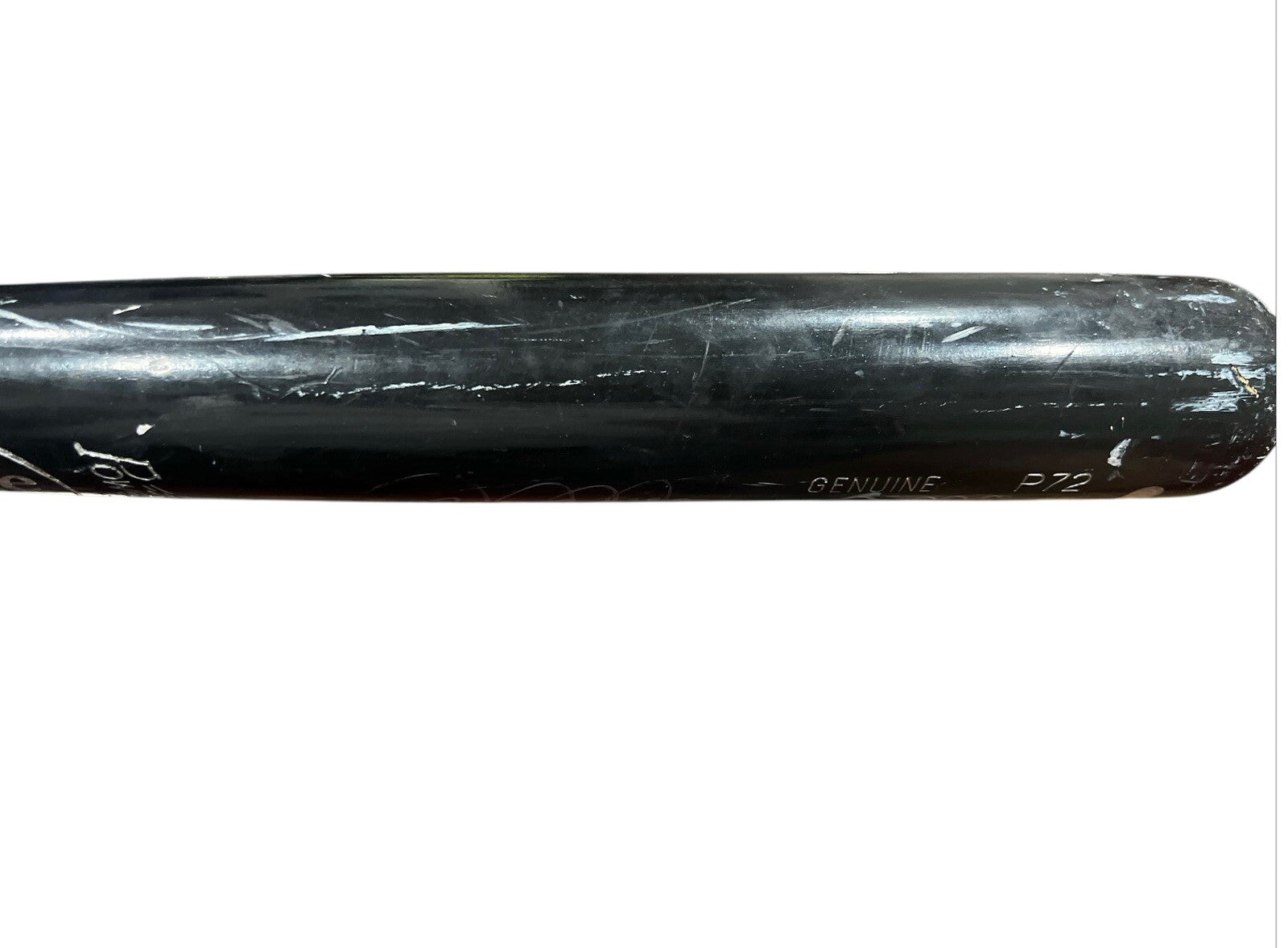 Derek Jeter Autographed Game Used Baseball Bat P72 New York Yankees.