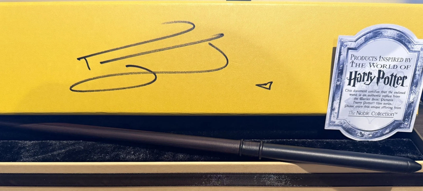Tom Felton Autographed Ollivanders Wand (Draco Malfoy)