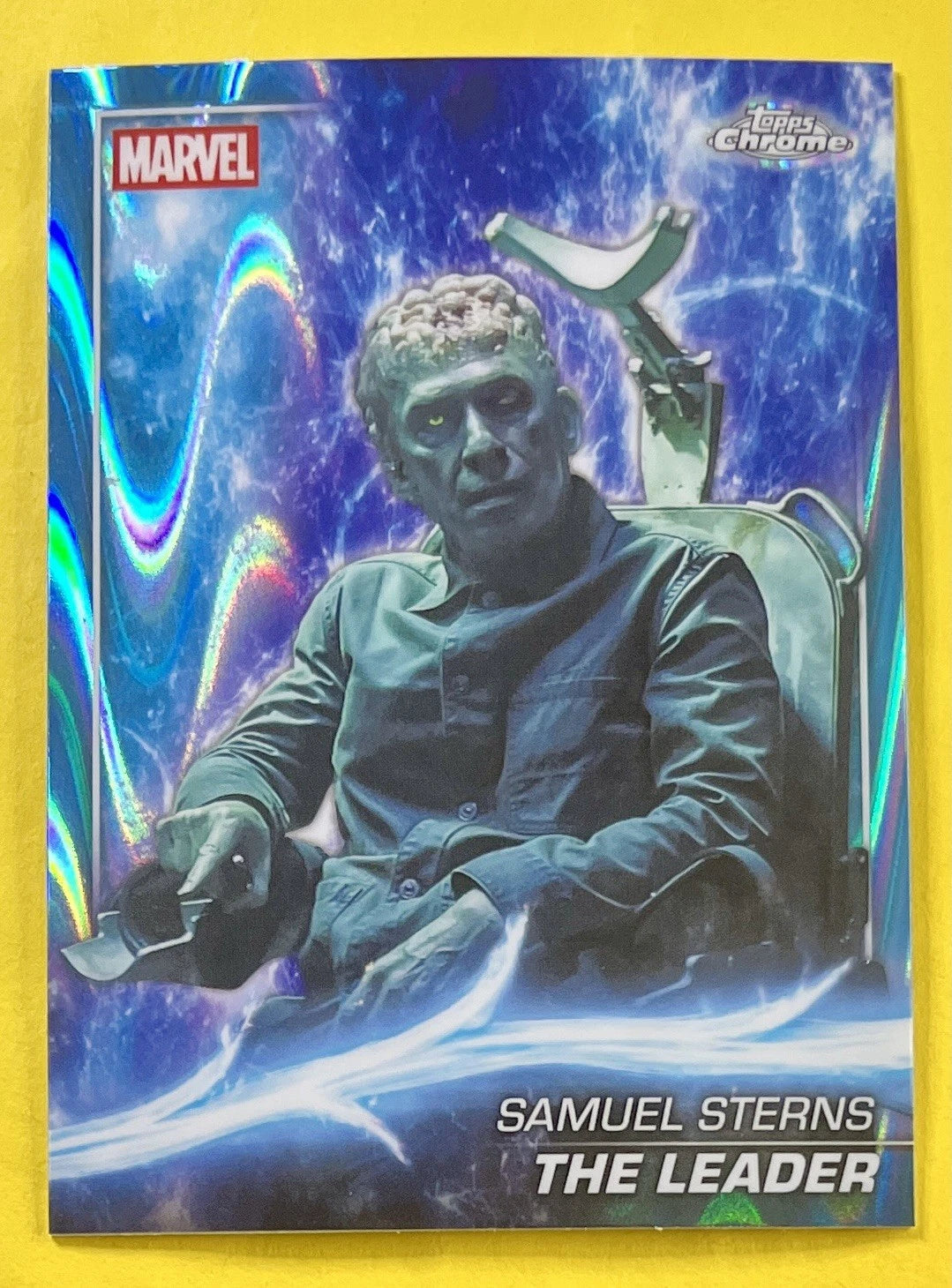 The Leader Samuel Sterns 2025 Topps Chrome Marvel Studios RAYWAVE REFRACTOR #173