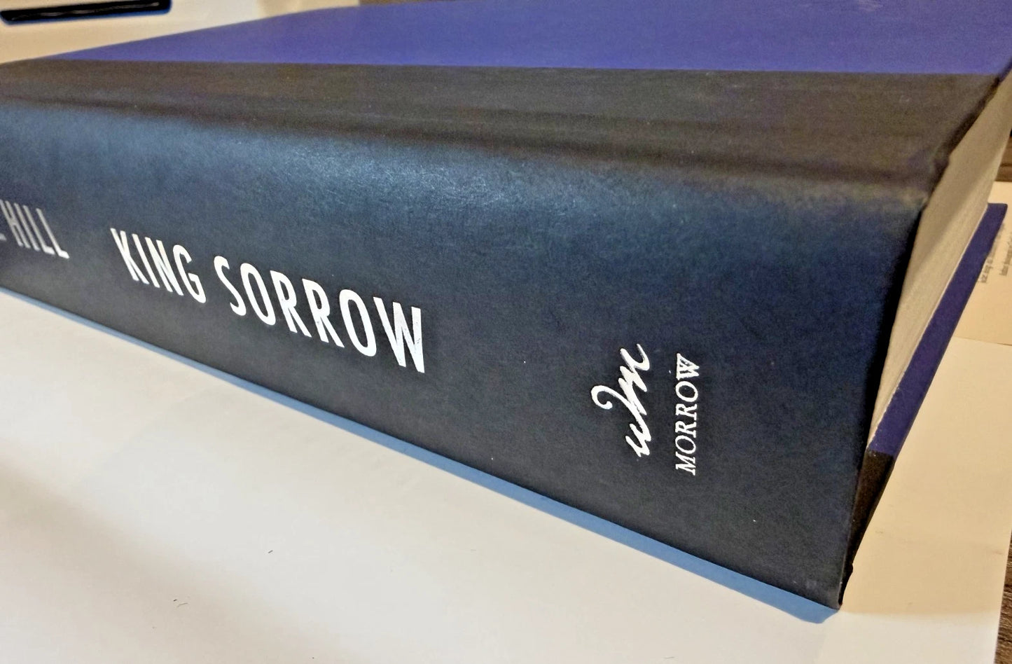 King Sorrow by Joe Hill SIGNED 1st HC DJ 2025 (with Doodle)