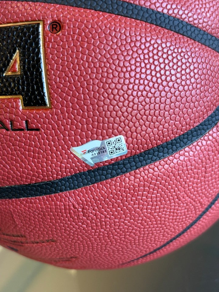 Sabrina Ionescu Signed Basketball ''3x All American'' Inscription Fanatics COA