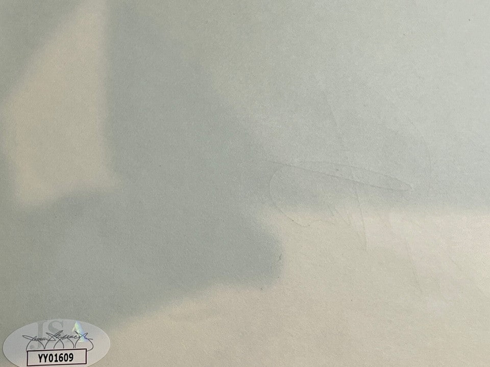 Bruce Springsteen Autographed  JSA Authenticated.