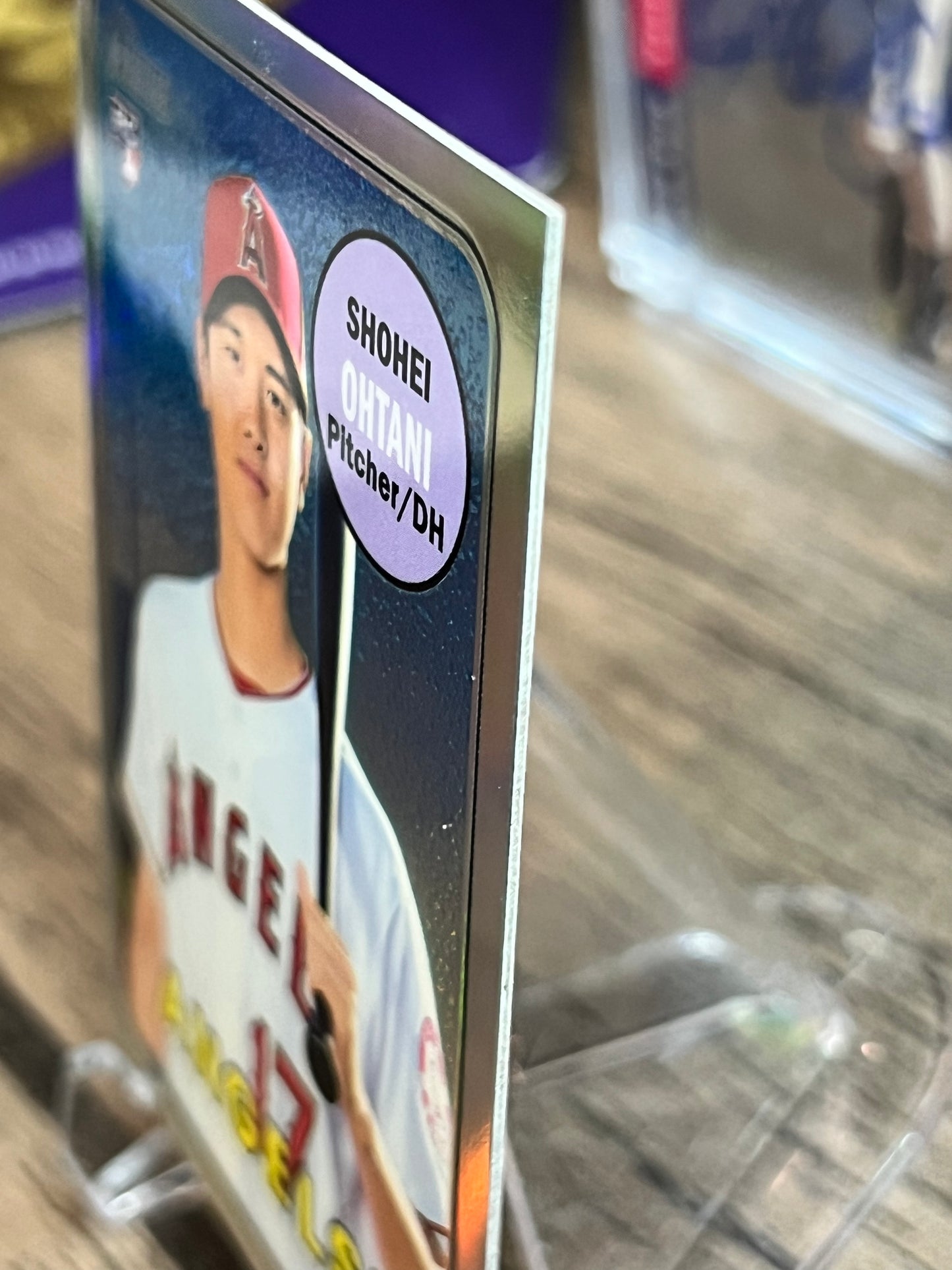 2018 Topps Heritage Shohei Ohtani RC Chrome Refractor #/569 Angels Rookie