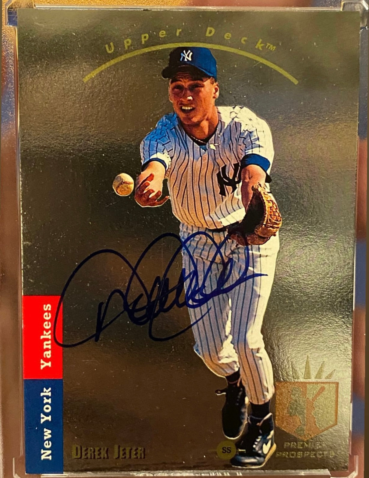 Derek Jeter Signed 1993 UD SP # 279 ROOKIE CARD GEM MINT CONDITIONS UPPER DECK