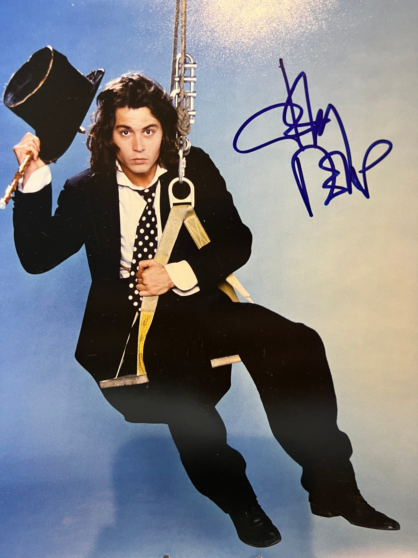 Johnny Depp Autographed Photo