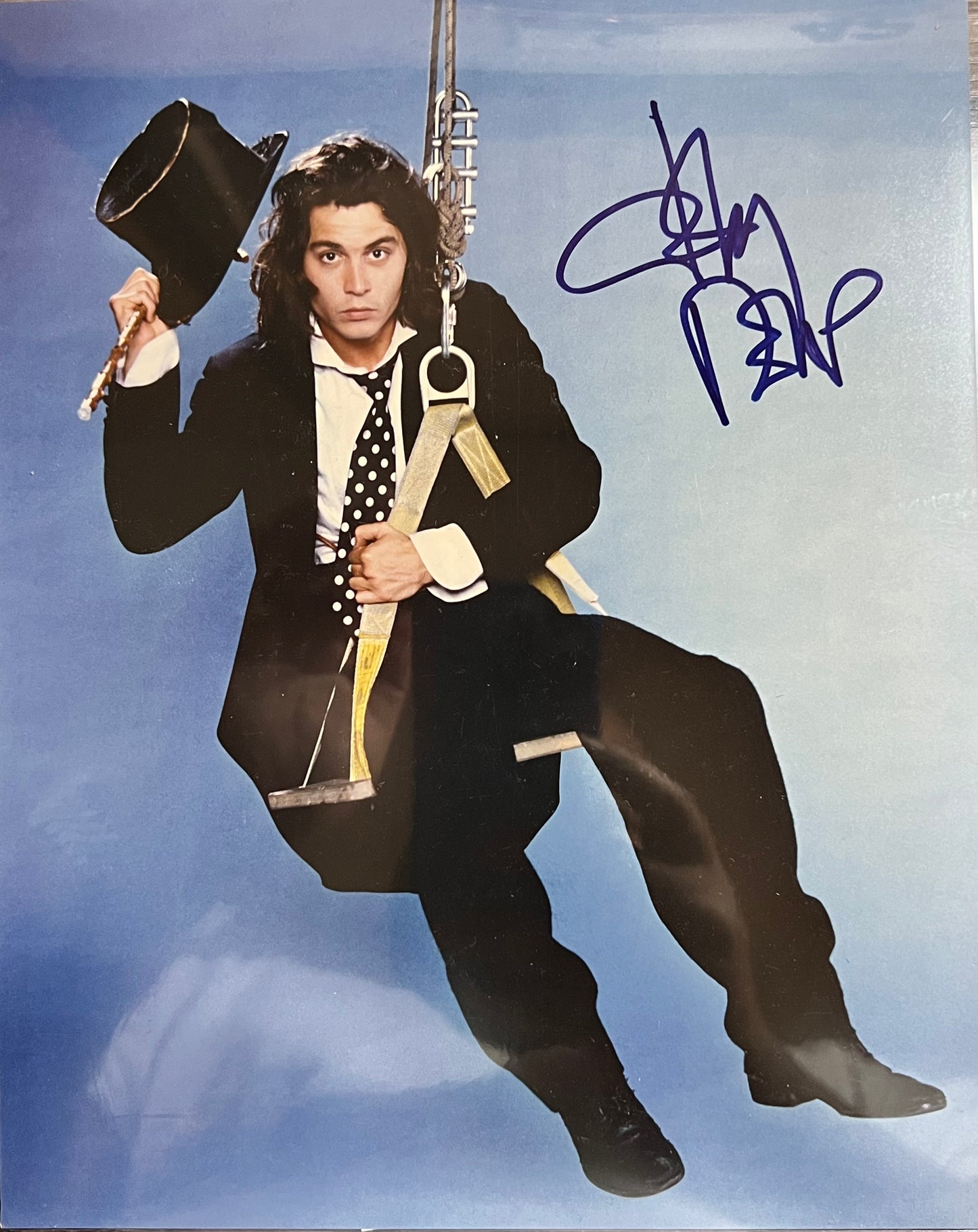 Johnny Depp Autographed Photo